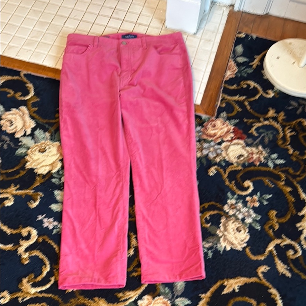 Talbots Pink Straight Leg‎ brushed cotton jeans - worn maybe 3 times